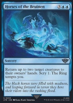 Horses of the Bruinen - The Lord of the Rings: Tales of Middle-earth (Uncommon) [55]