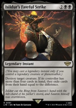 Isildur's Fateful Strike - The Lord of the Rings: Tales of Middle-earth (Rare) [91]