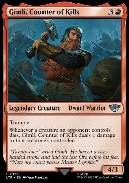 Gimli, Counter of Kills - The Lord of the Rings: Tales of Middle-earth (Uncommon) [129]