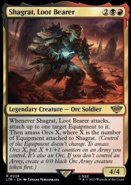 Shagrat, Loot Bearer - The Lord of the Rings: Tales of Middle-earth (Rare) [228]