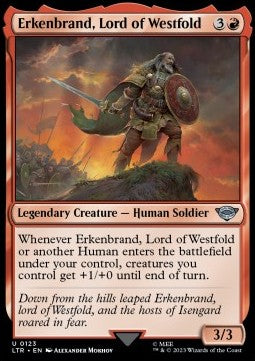 Erkenbrand, Lord of Westfold - The Lord of the Rings: Tales of Middle-earth (Uncommon) [123]