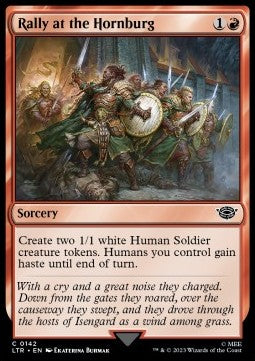 Rally at the Hornburg - The Lord of the Rings: Tales of Middle-earth (Common) [142]