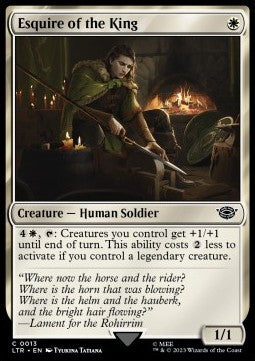 Esquire of the King - The Lord of the Rings: Tales of Middle-earth (Common) [13]