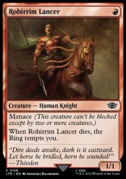 Rohirrim Lancer - The Lord of the Rings: Tales of Middle-earth (Common) [146]