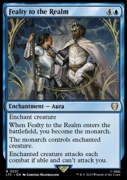 Fealty to the Realm - Commander: The Lord of the Rings: Tales of Middle-earth (Rare) [21]