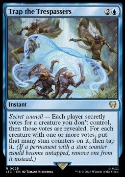 Trap the Trespassers - Commander: The Lord of the Rings: Tales of Middle-earth (Rare) [25]