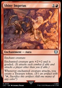 Shiny Impetus - Commander: The Lord of the Rings: Tales of Middle-earth (Uncommon) [227]