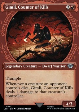 Gimli, Counter of Kills - The Lord of the Rings: Tales of Middle-earth: Extras (Uncommon) [312]