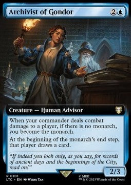 Archivist of Gondor - Commander: The Lord of the Rings: Tales of Middle-earth: Extras (Rare) [101]