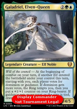 Galadriel, Elven-Queen (V.2) - Commander: The Lord of the Rings: Tales of Middle-earth: Extras (Mythic) [3]