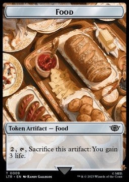 Food Token (V.1) - The Lord of the Rings: Tales of Middle-earth: Extras (Token) [T09]