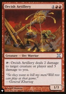 Orcish Artillery - The List (Uncommon) [220]