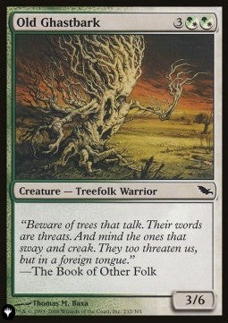 Old Ghastbark - The List (Common) [232]
