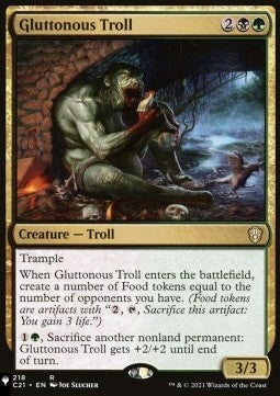 Gluttonous Troll - The List (Rare) [218]