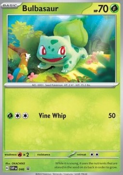 Bulbasaur - SV Black Star Promos (Promo) [SVP-046]