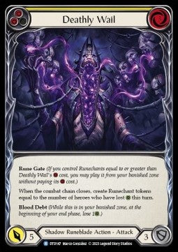 Deathly Wail (Yellow) (Regular) - Dusk till Dawn (Rare) [147]