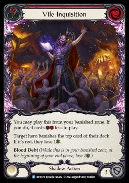 Vile Inquisition (Red) (Regular) - Dusk till Dawn (Rare) [178]