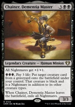 Chainer, Dementia Master - Commander Masters (Rare) [144]