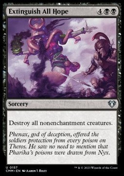 Extinguish All Hope - Commander Masters (Uncommon) [157]
