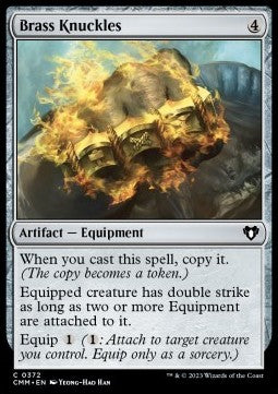 Brass Knuckles - Commander Masters (Common) [372]