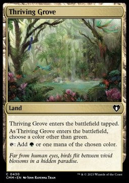 Thriving Grove - Commander Masters (Common) [430]