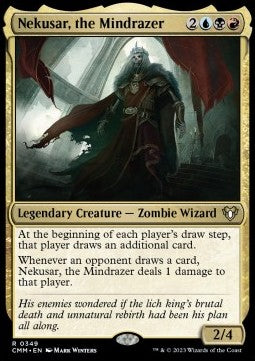 Nekusar, the Mindrazer - Commander Masters (Rare) [CMM-349]