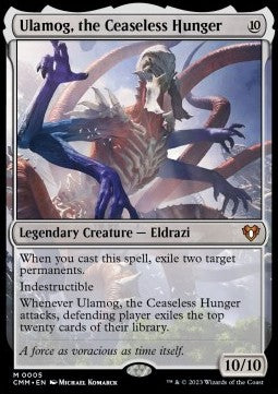 Ulamog, the Ceaseless Hunger - Commander Masters (Mythic) [CMM-5]