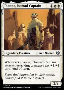 Pianna, Nomad Captain - Commander Masters (Uncommon) [50]
