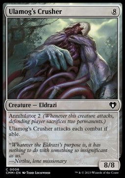 Ulamog's Crusher - Commander Masters (Common) [6]
