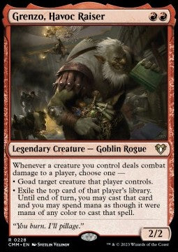 Grenzo, Havoc Raiser - Commander Masters (Rare) [228]