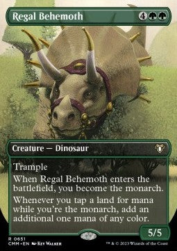 Regal Behemoth (V.2) - Commander Masters: Extras (Rare) [XCMM-651]