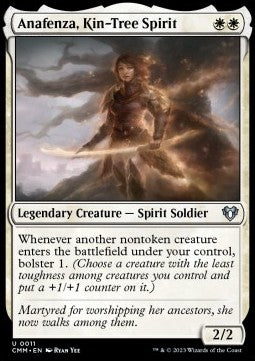 Anafenza, Kin-Tree Spirit - Commander Masters (Uncommon) [11]