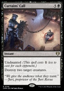 Curtains' Call - Commander Masters (Rare) [146]