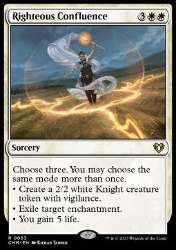 Righteous Confluence - Commander Masters (Rare) [53]