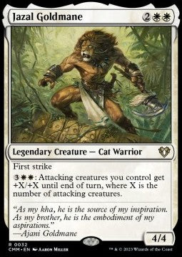 Jazal Goldmane - Commander Masters (Rare) [32]