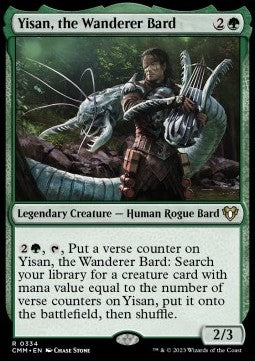 Yisan, the Wanderer Bard - Commander Masters (Rare) [334]