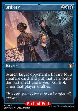Bribery - Commander Masters: Extras (Mythic) [XCMM-482]