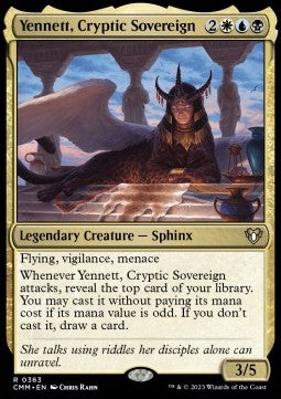 Yennett, Cryptic Sovereign - Commander Masters (Rare) [363]