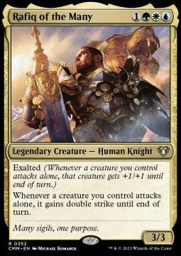 Rafiq of the Many - Commander Masters (Rare) [352]