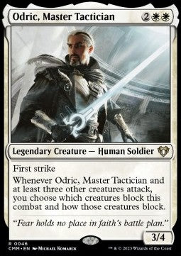 Odric, Master Tactician - Commander Masters (Rare) [CMM-46]