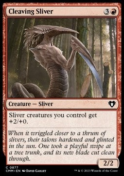Cleaving Sliver - Commander Masters: Extras (Common) [877]