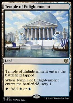 Temple of Enlightenment - Commander Masters: Extras (Rare) [1041]