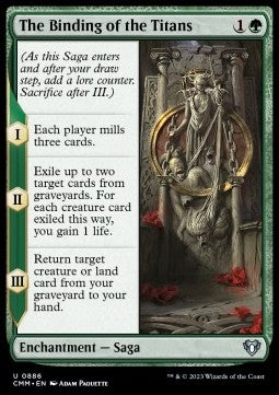 The Binding of the Titans - Commander Masters: Extras (Uncommon) [886]