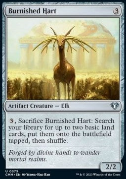 Burnished Hart - Commander Masters (Uncommon) [373]