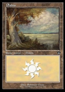 Plains (V.2) - Commander Masters: Extras (Land) [438]