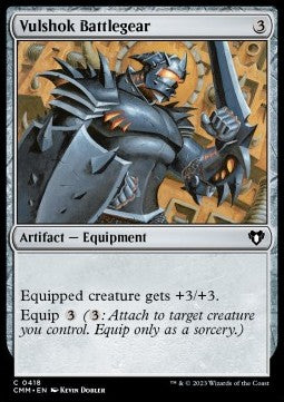 Vulshok Battlegear - Commander Masters (Common) [418]