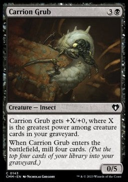 Carrion Grub - Commander Masters (Common) [143]