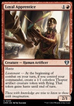 Loyal Apprentice - Commander Masters (Uncommon) [240]
