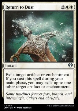 Return to Dust - Commander Masters (Uncommon) [52]