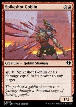 Spikeshot Goblin - Commander Masters (Common) [256]